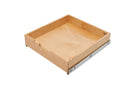 REV A SHELF : Standard Wood Pilaster Accessory Drawer w/ BLUM Soft-Close for 24" Base Cabinets