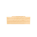 REV A SHELF : Craftsman Collection Solid Maple Adjustable Deep Drawer Divider Insert w/ Black Accents for 21”-24” Base Cabinet Drawers