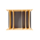 REV A SHELF : Craftsman Collection Solid Maple Adjustable Deep Drawer Divider Insert w/ Black Accents for 27”-30” Base Cabinet Drawers