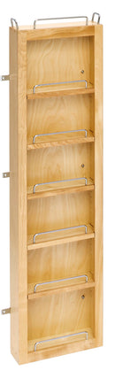 REV A SHELF : Wood Base Cabinet Door Mount Organizer
