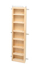 REV A SHELF : Wood Base Cabinet Door Mount Organizer
