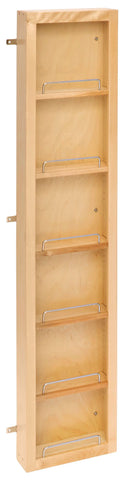 REV A SHELF : Wood Base Cabinet Door Mount Organizer