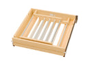 REV A SHELF : Wood Drying Rack w/ BLUM Soft-Close Slides