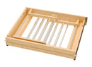 REV A SHELF : Wood Drying Rack w/ BLUM Soft-Close Slides