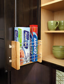 REV A SHELF : Wood Foil/Wrap Cabinet Door Organizer