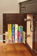 REV A SHELF : Wood Foil/Wrap Cabinet Door Organizer