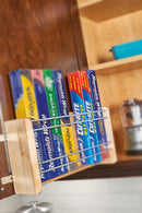 REV A SHELF : Wood Foil/Wrap Cabinet Door Organizer