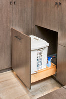 REV A SHELF : Wood Vanity Bottom Mount Hamper w/ Soft-Close