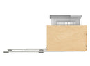 REV A SHELF : Wood Hamper with OXO and Storage for Base Cabinets w/ Soft-Close
