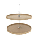 REV A SHELF : Wood Full-Circle 2-Shelf Lazy Susans for Corner Base Cabinets