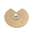 REV A SHELF : Wood Kidney-Shaped Lazy Susans for Corner Base Cabinets w/Swivel bearing