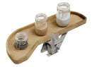 REV A SHELF : Maple Single-Tier Girasolo w/ Soft-Close for 12” Left Door/Blind Right Corner Cabinets
