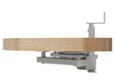 REV A SHELF : Maple Single-Tier Girasolo w/ Soft-Close for 15” Left Door/Blind Right Corner Cabinets