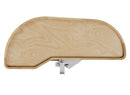 REV A SHELF : Maple Single-Tier Girasolo w/ Soft-Close for 15” Left Door/Blind Right Corner Cabinets