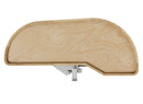 REV A SHELF : Maple Single-Tier Girasolo w/Soft-Close for 15” Right Door/Blind Left Corner Cabinets