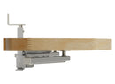 REV A SHELF : Maple Single-Tier Girasolo w/Soft-Close for 18” Right Door/Blind Left Corner Cabinets