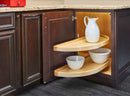 REV A SHELF : Wood 2-Shelf Blind Corner Pullout Organizers