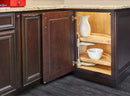 REV A SHELF : Wood 2-Shelf Blind Corner Pullout Organizers