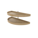 REV A SHELF : Wood 2-Shelf Blind Corner Pullout Organizers