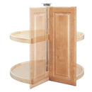 REV A SHELF : Wood Pie-Cut Lazy Susan Shelf for Corner Base Cabinets
