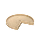 REV A SHELF : Wood Pie-Cut Lazy Susan Shelf for Corner Base Cabinets