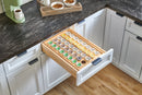 REV A SHELF : Wood Base Cabinet Two-Tier K-Cup Replacement Drawer System w/ Soft-Close
