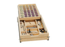 REV A SHELF : Wood Base Cabinet Two-Tier K-Cup Replacement Drawer System w/ Soft-Close