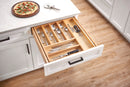 REV A SHELF : Wood Base Cabinet Two-Tier Replacement Drawer System w/ Soft-Close