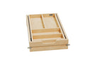 REV A SHELF : Wood Base Cabinet Two-Tier Replacement Drawer System (No Slides)