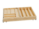 REV A SHELF : Wood Base Cabinet Two-Tier Replacement Drawer System w/ Soft-Close