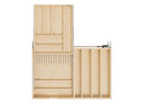 REV A SHELF : Wood Base Cabinet Two-Tier Replacement Drawer System w/ Soft-Close