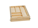 REV A SHELF : Wood Base Cabinet Two-Tier Replacement Drawer System (No Slides)