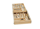 REV A SHELF : Wood Base Cabinet Two-Tier Replacement Drawer System (No Slides)
