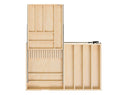REV A SHELF : Wood Base Cabinet Two-Tier Replacement Drawer System w/ Soft-Close