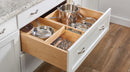 REV A SHELF : Wood Base Cabinet Two-Tier Replacement Deep Drawer System w/ Soft-Close
