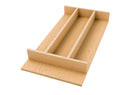REV A SHELF : 10-1/4" x 19-1/2" Natural Maple Right Size Utensil Drawer Insert
