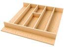 REV A SHELF : 19-1/4" x 19-1/2" Natural Maple Right Size Utensil Drawer Insert