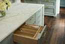 REV A SHELF : Wood Trim-to-Fit Utensil Drawer Insert Organizer