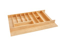 REV A SHELF : Wood Trim-to-Fit Utensil/Cutlery Drawer Insert Organizer