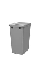 REV A SHELF : 35 qt. Silver Polymer Replacement Waste Containers for Rev-A-Shelf® Pullouts w/ Lids