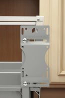 REV A SHELF : Aluminum Pullout Waste Container with Soft Open/Close