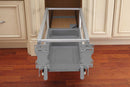 REV A SHELF : Aluminum Pullout Waste Container with Soft Open/Close