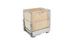 REV A SHELF : Aluminum Bottom-Mount Canvas Hamper