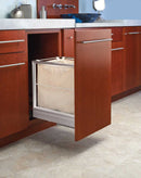 REV A SHELF : Aluminum Bottom-Mount Canvas Hamper