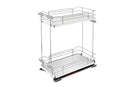 REV A SHELF : Two-Tier Sold Surface Pullout Organizers w/ Soft-Close