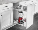 REV A SHELF : Two-Tier Sold Surface Pullout Organizers w/ Soft-Close