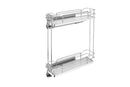 REV A SHELF : Two-Tier Sold Surface Pullout Organizers w/ Soft-Close