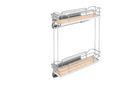 REV A SHELF : Two-Tier Sold Surface Pullout Organizers w/ Soft-Close