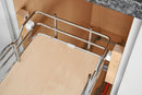 REV A SHELF : Two-Tier Sold Surface Pullout Organizers w/ Soft-Close