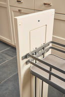 REV A SHELF : Two-Tier Sold Surface Pullout Organizers w/ Soft-Close